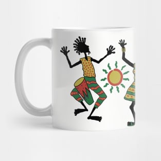 Rasta Reggae Dance People Mug